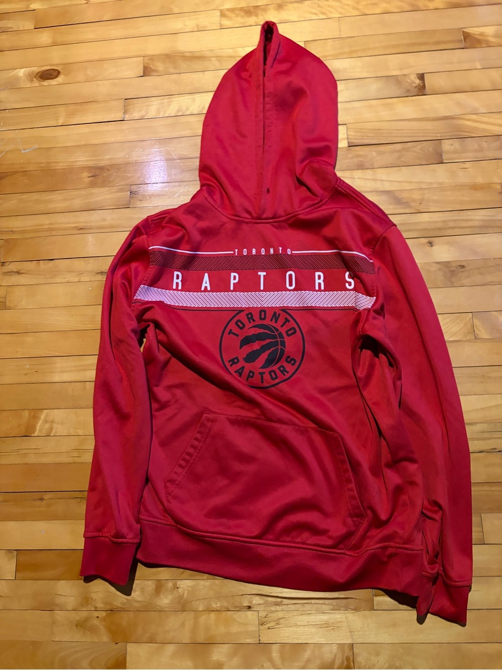 NBA Red Ultra Game Hoodie with NBA Tag